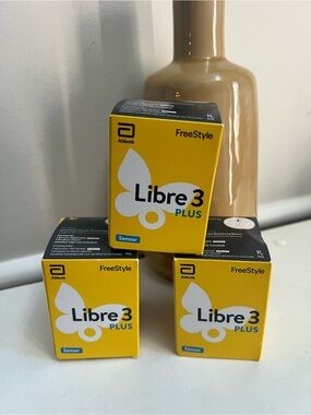 Libre 3 bundle of 3 Boxes of Freestyle Sensor